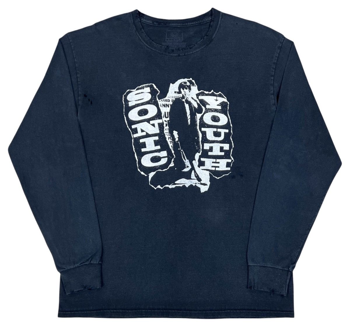 Band Tees Vintage Distressed Sonic Youth Long Sleeve Size US L / EU 52-54 / 3 - 1 Thumbnail