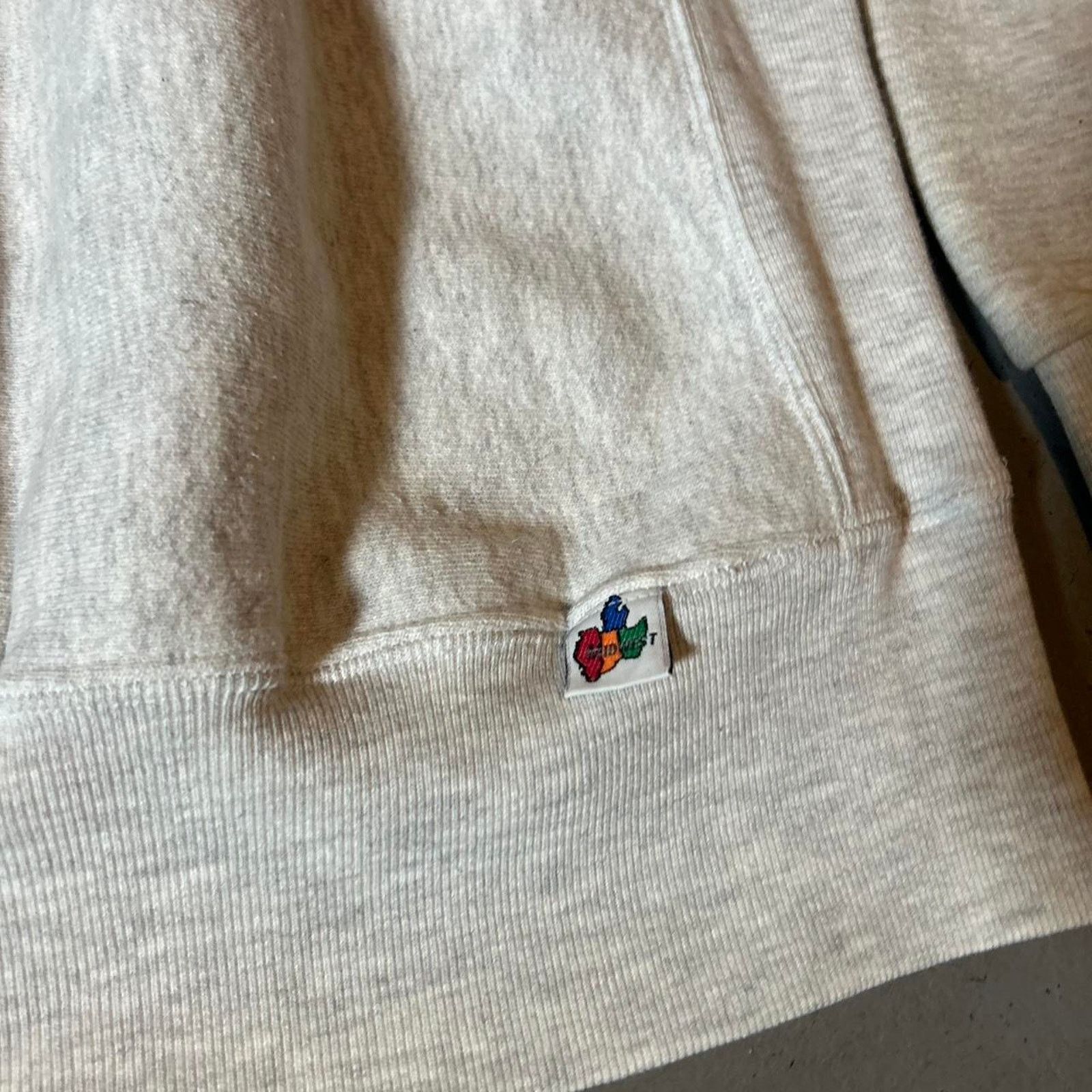 Champion 90s heather grey iowa state pullover crewneck sweater Size US L / EU 52-54 / 3 - 4 Thumbnail
