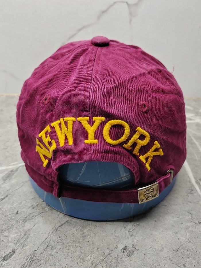 Japanese Brand Vintage NYPD Distressed Style Cap Hat Size ONE SIZE - 5 Thumbnail