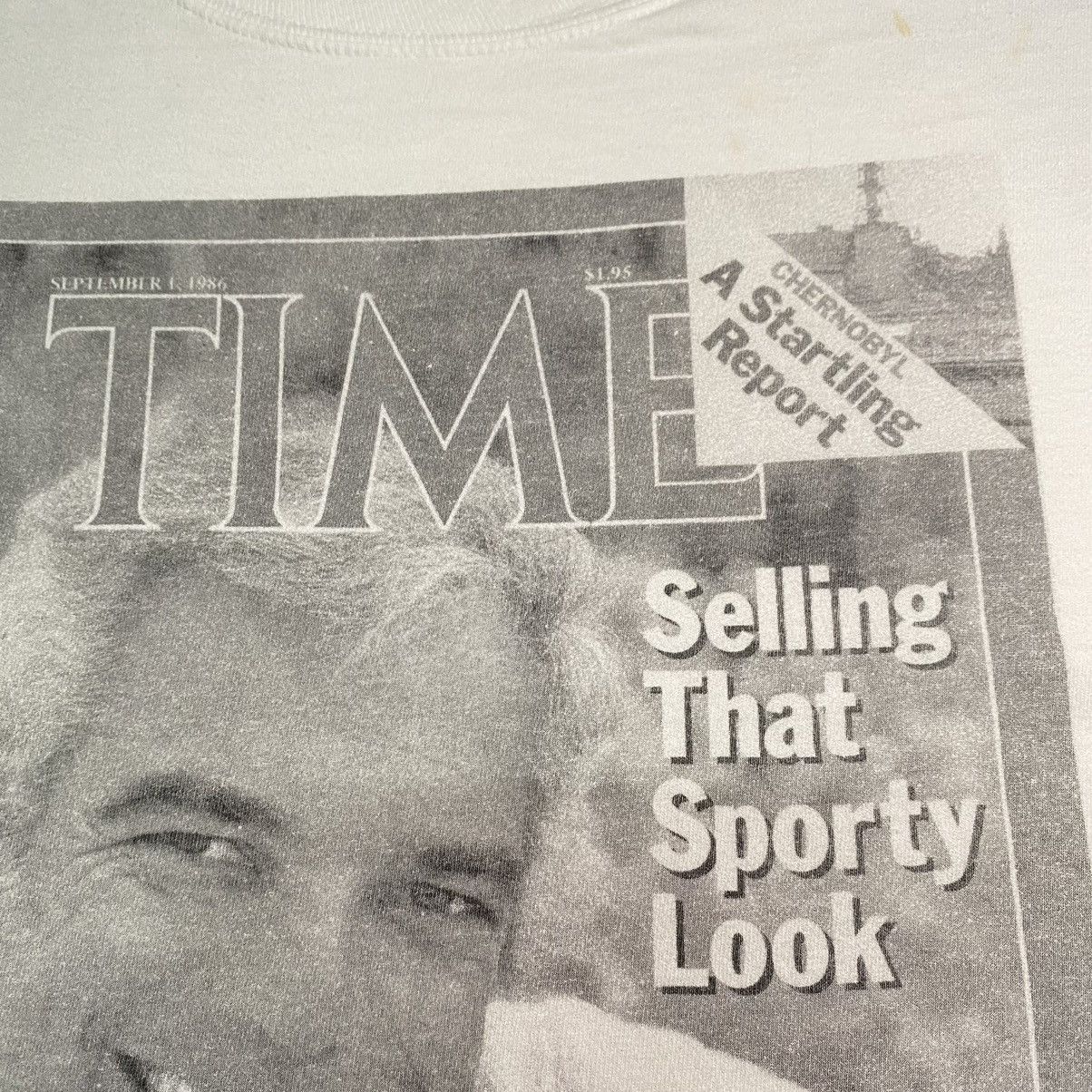 Polo Ralph Lauren × Vintage RARE POLO’s RALPH LAUREN FOUNDER TIME MAGAZINE T SHIRT Size US M / EU 48-50 / 2 - 7 Thumbnail