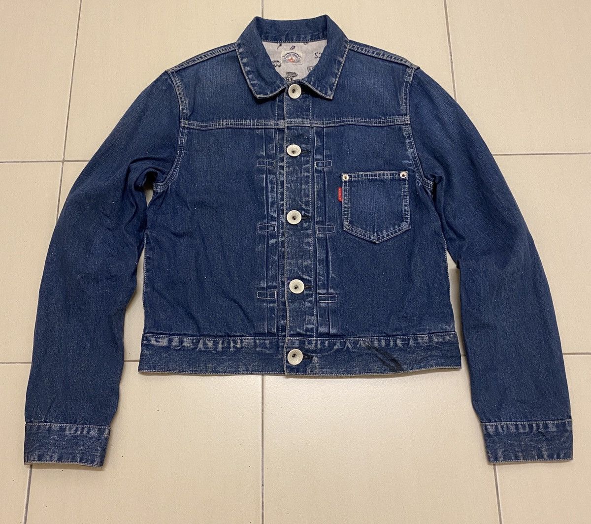 Japanese Brand Rodeo Crowns Type-I Denim Jacket Size S / US 4 / IT 40 - 1 Thumbnail