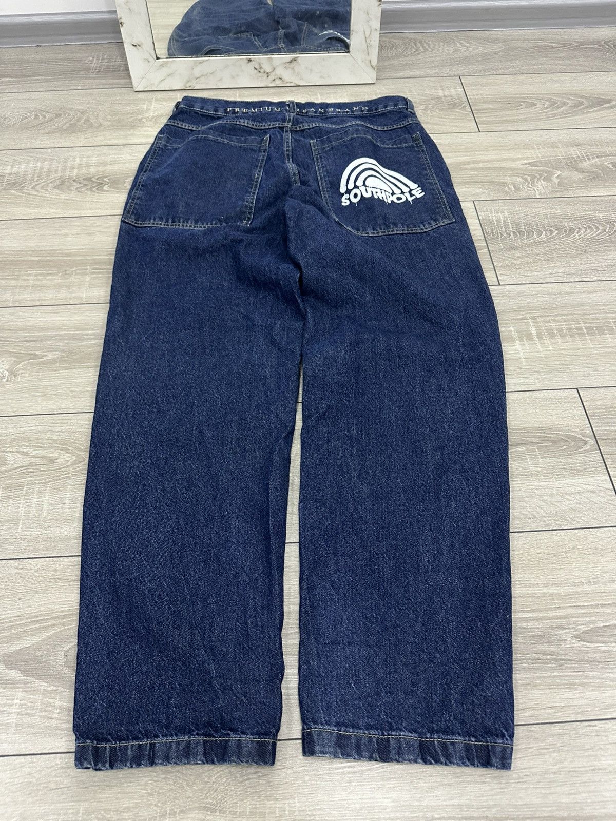 Southpole Southpole Baggy Wide Rap Hip Hop Jeans Size US 32 / EU 48 - 2 Thumbnail