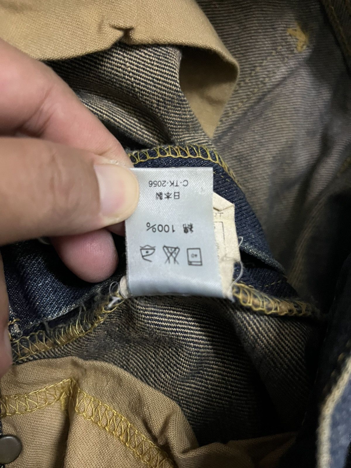 Lee × Vintage Vintage distressed LEE rider half selvedge denim Size US 30 / EU 46 - 10 Thumbnail