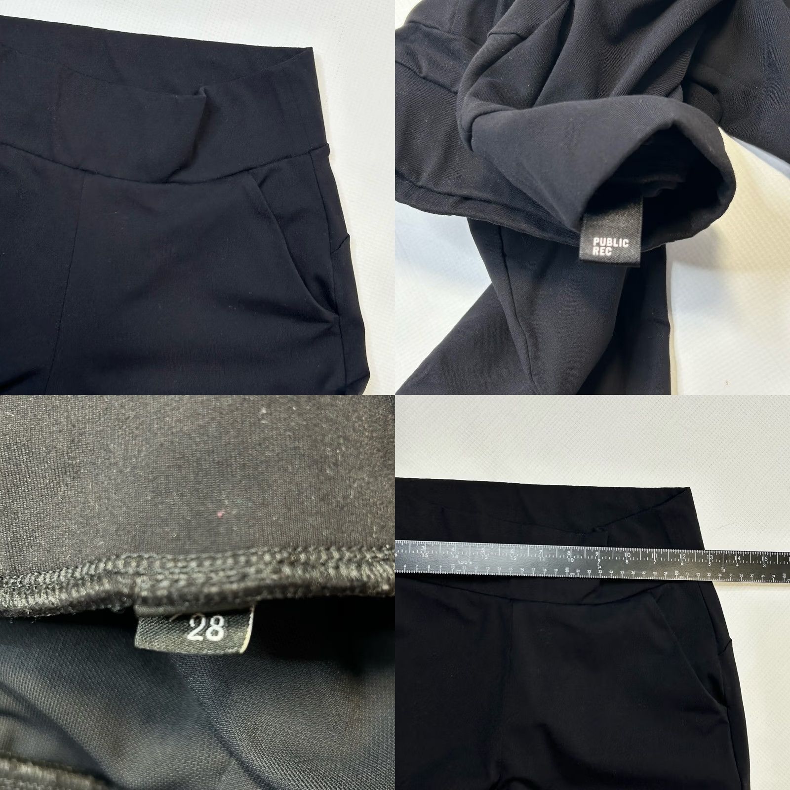 Vintage VINTAGE Public Rec All Day Joggers High Rise Pants Black Womens Size 26/28 Size 26" / US 2 / IT 38 - 8 Thumbnail