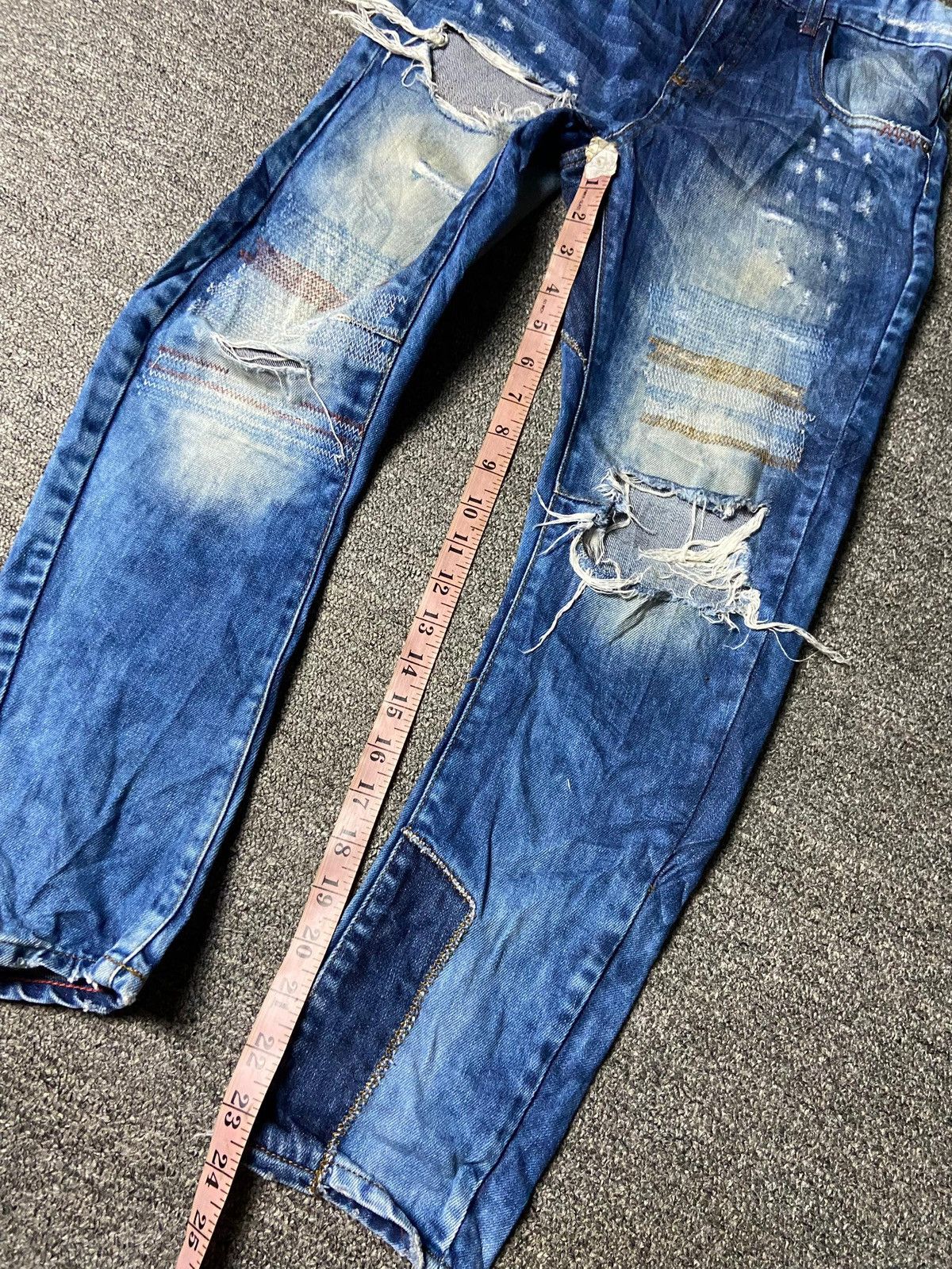 Zara Zara Denim Collection Distressed Ripped Jeans (157) Size US 27 - 10 Thumbnail