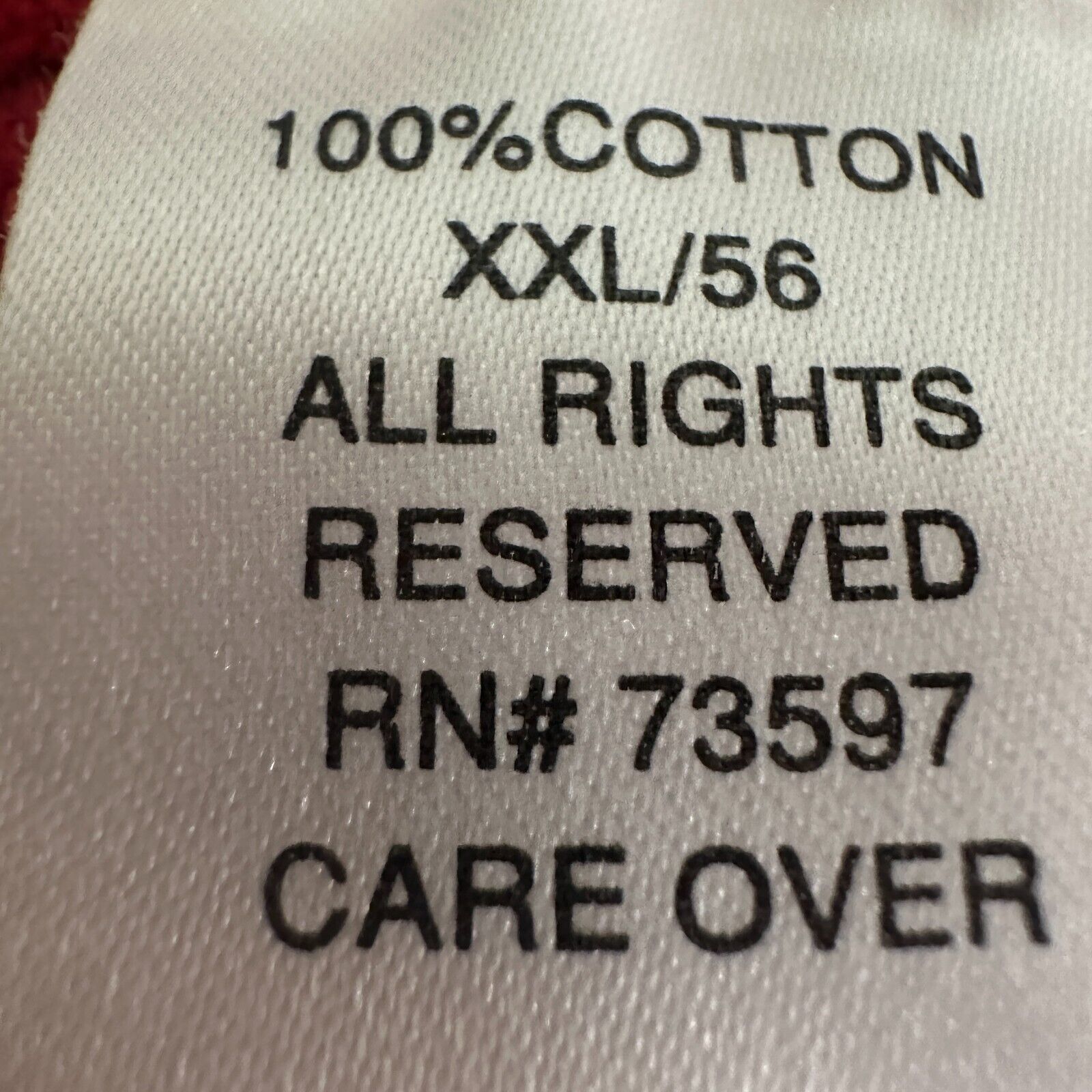 Raffi Raffi Sweater 2XL XXL 56 Red Knitted Cotton Raglan V-Neck Size US XXL / EU 58 / 5 - 9 Thumbnail