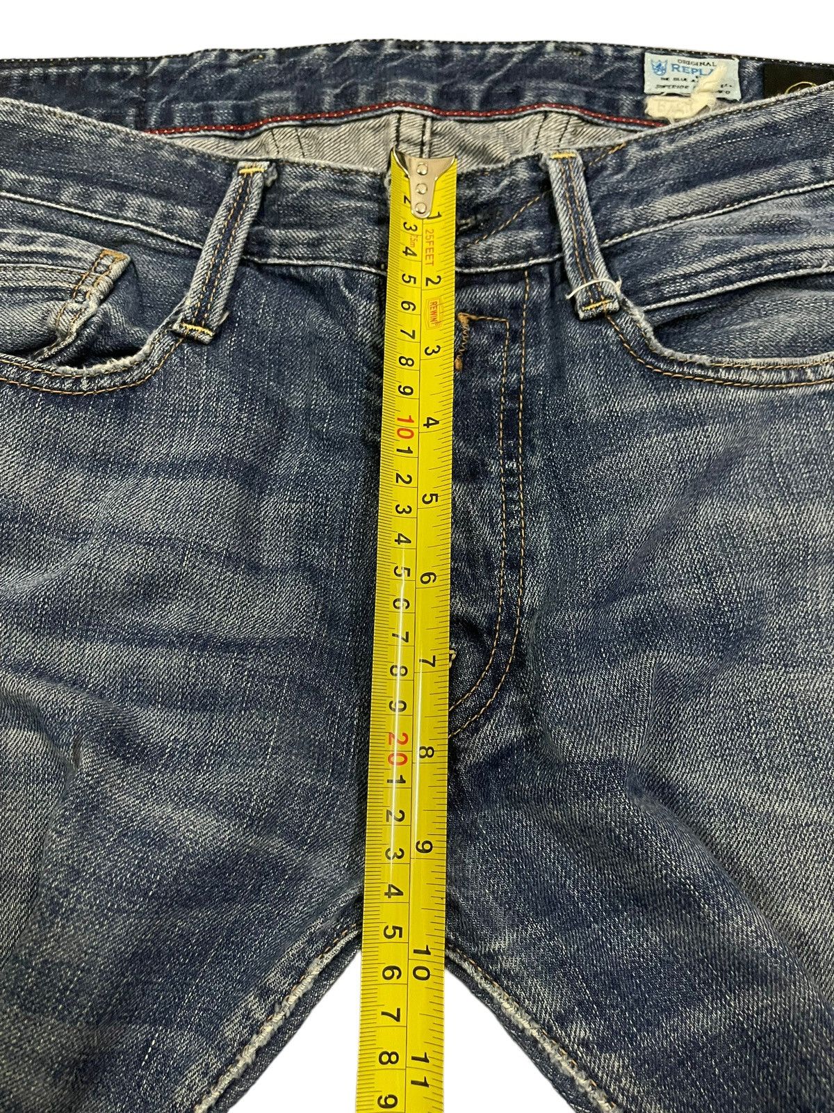 Replay Vintage 90s Replay Blue Wash Style Loose Jeans Size US 32 / EU 48 - 16 Thumbnail
