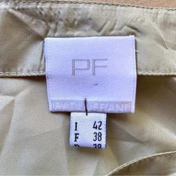 Other Pistachio Green Organza Butterflies Trim Slip Skirt - M 🇮🇹 Size 30" / US 8 / IT 44 - 6 Thumbnail