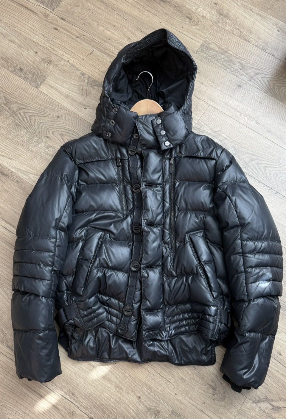 Ralph Lauren Black Label Ralph Lauren Technical Down Puffer Jacket – Black – Size L Size US L / EU 52-54 / 3 - 1 Thumbnail
