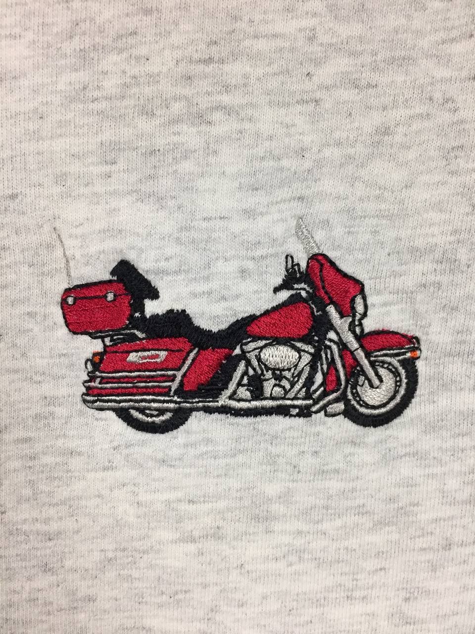 Vintage Vtg Port & Company Harley-Davidson Electra Glide Logo Tee Size US L / EU 52-54 / 3 - 5 Thumbnail