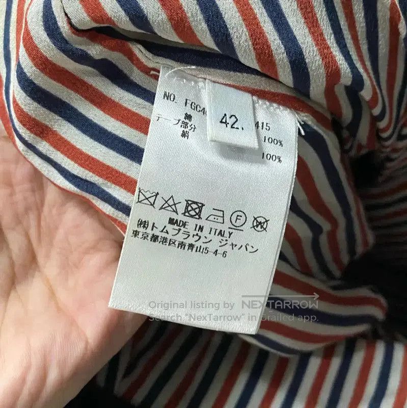 Thom Browne Thom Browne Navy Pleated Skirt for Summer . Size 26" / US 2 / IT 38 - 6 Thumbnail
