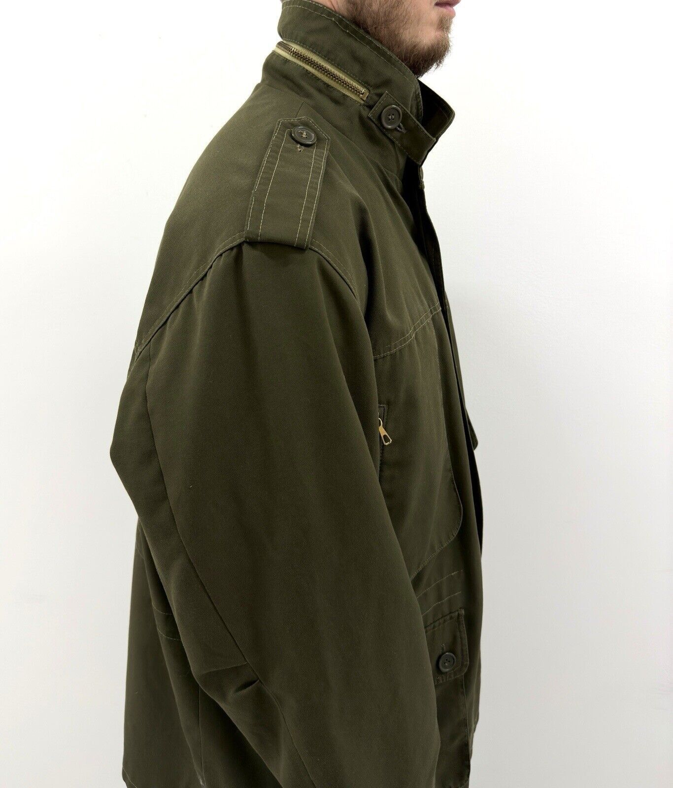 Vintage Vintage WW2 Rare Otavan Trebon Czech Republic Army Jacket Size US L / EU 52-54 / 3 - 12 Thumbnail