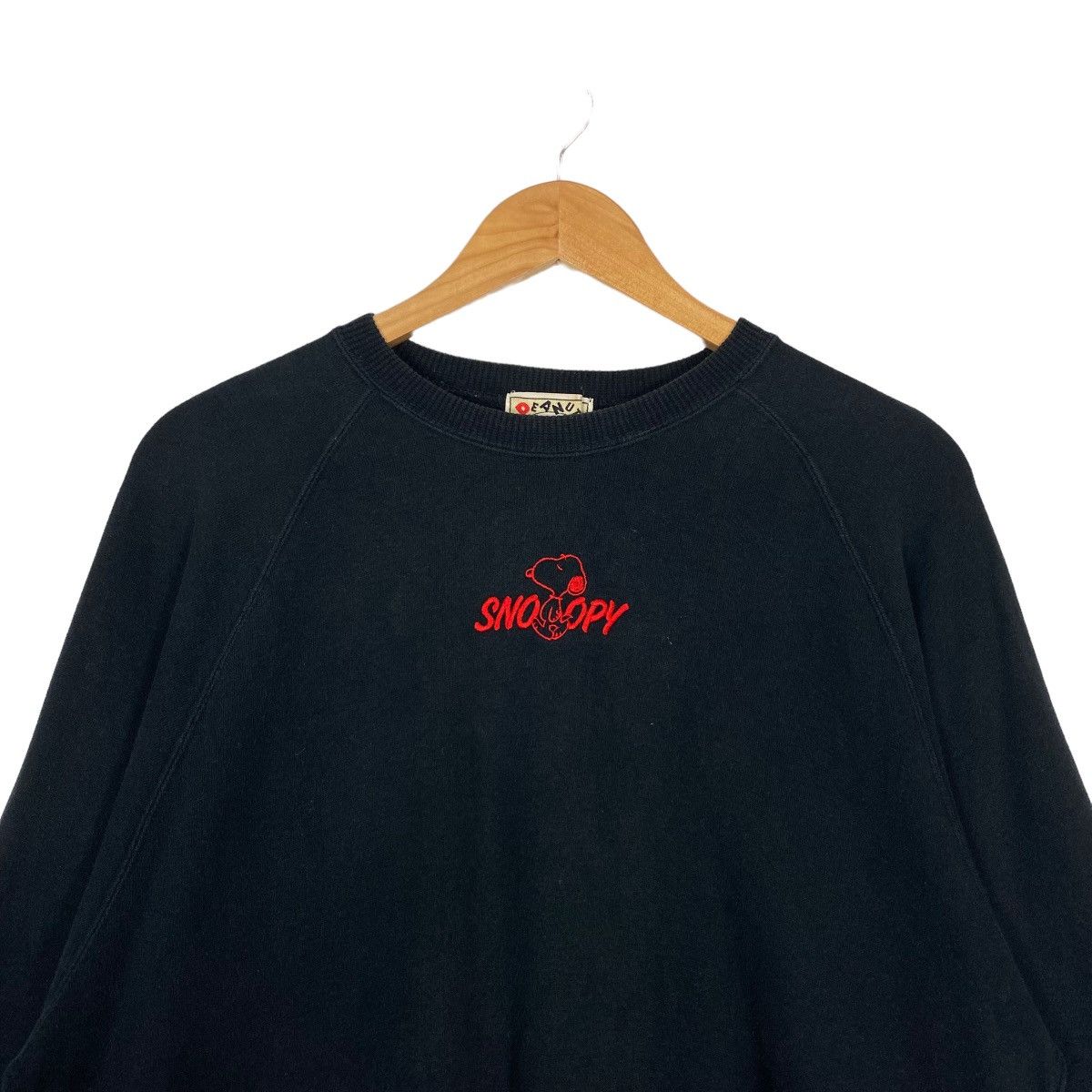Japanese Brand × Peanuts Vintage 90s Peanuts Big Logo Crewneck Sweatshirt Size US L / EU 52-54 / 3 - 3 Thumbnail