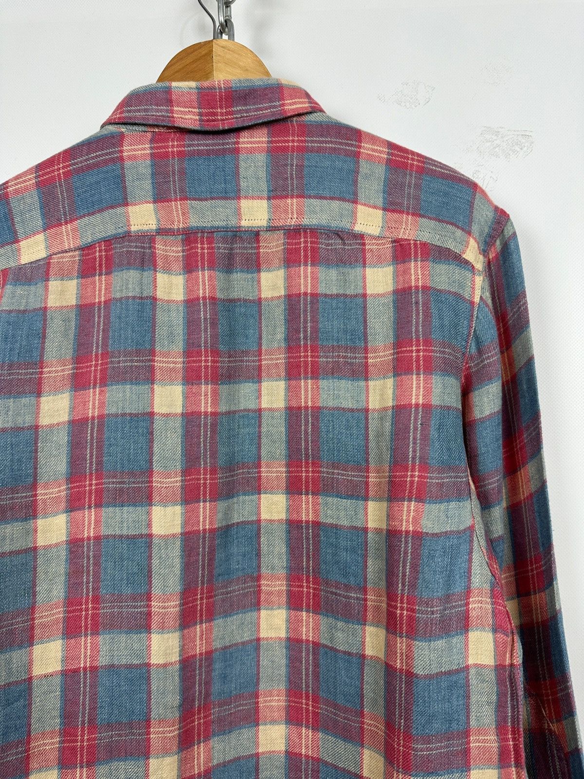 Polo Ralph Lauren RRL Ralph Lauren Double RL Flannel Long Sleeve Button Shirt Size US M / EU 48-50 / 2 - 16 Thumbnail