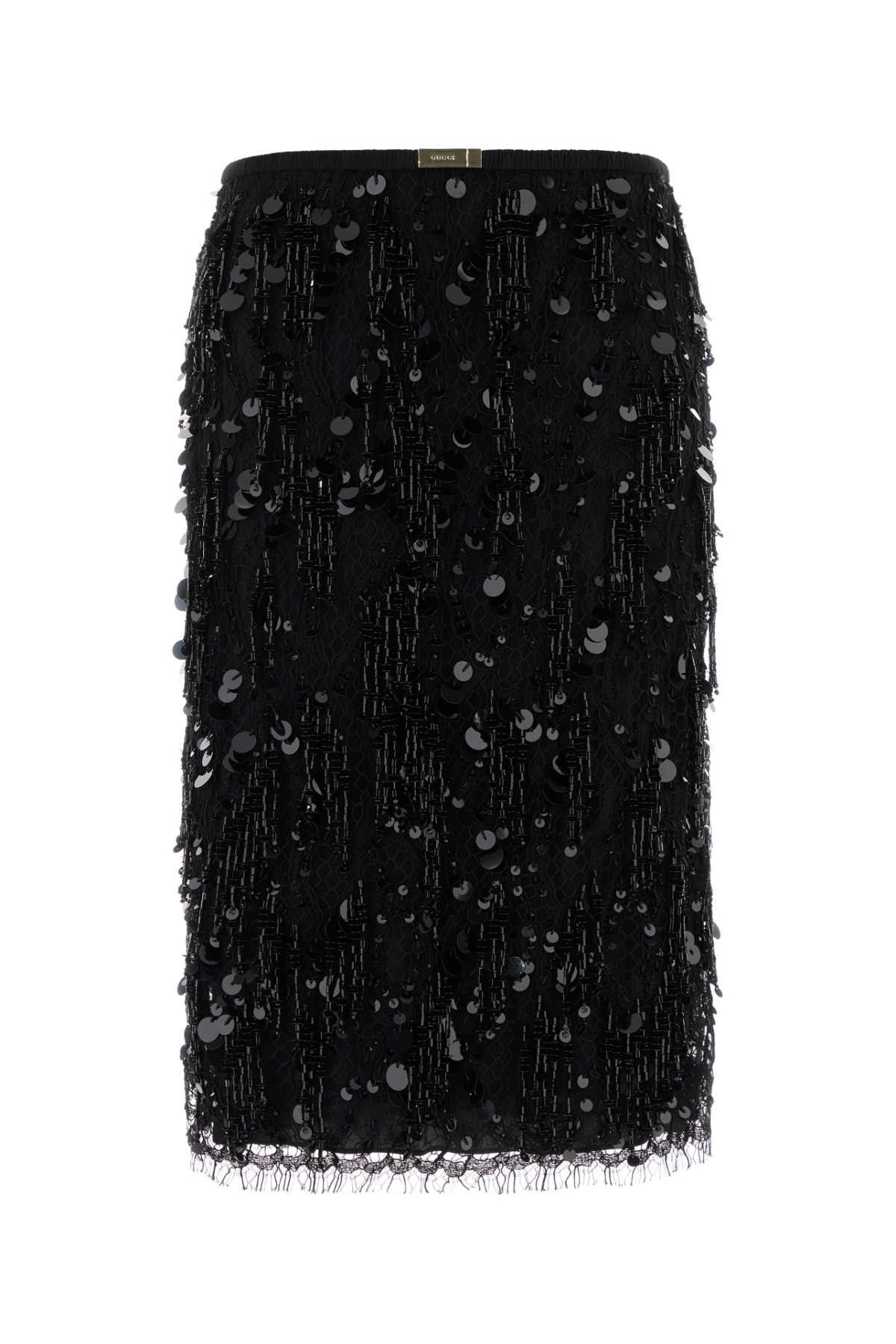 Gucci Black Lace Skirt Size 27" / US 4 / IT 40 - 1 Thumbnail