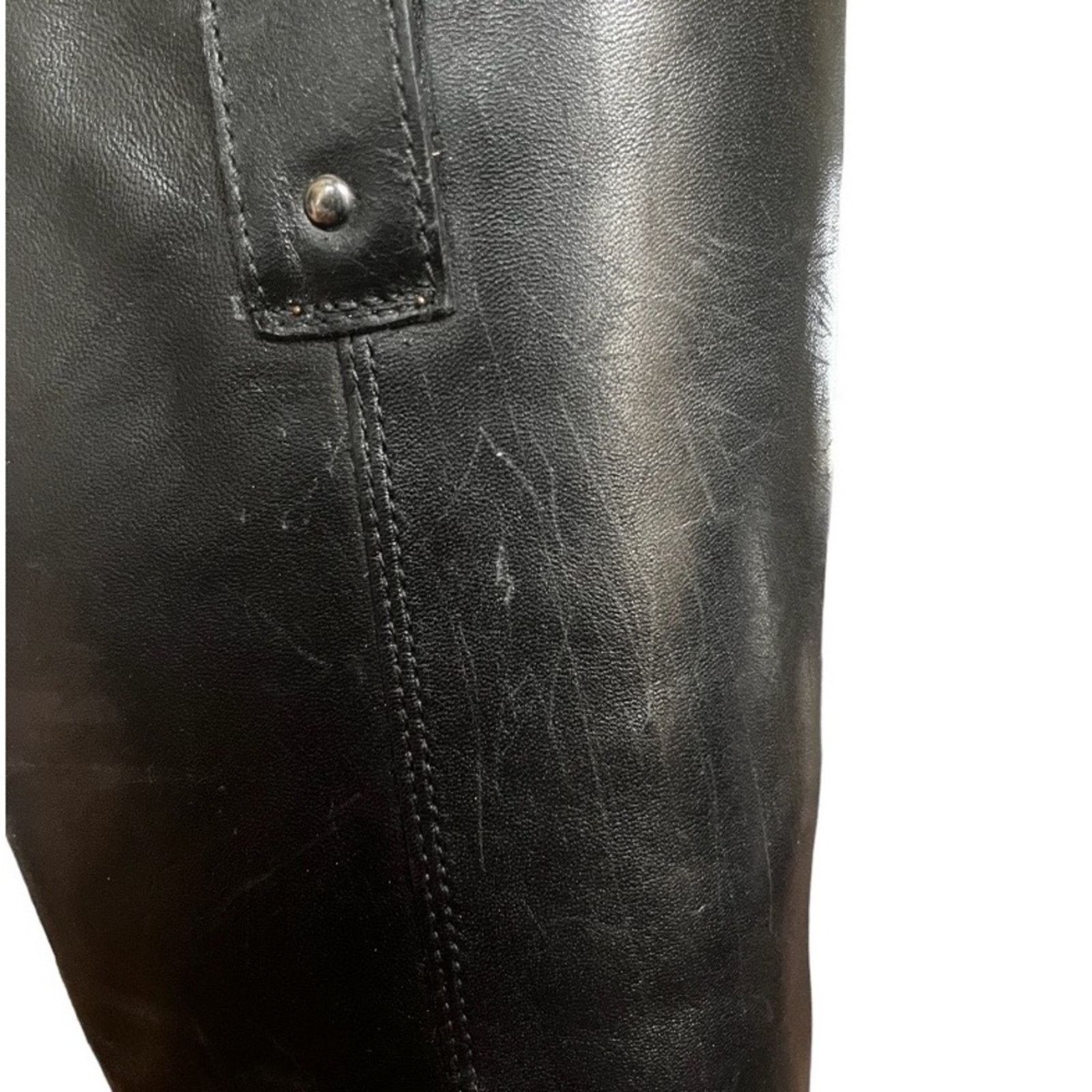 Clarks NWOT Clarks Plaza Steer Leather Riding Boots Size US 4 / IT 34 - 4 Thumbnail