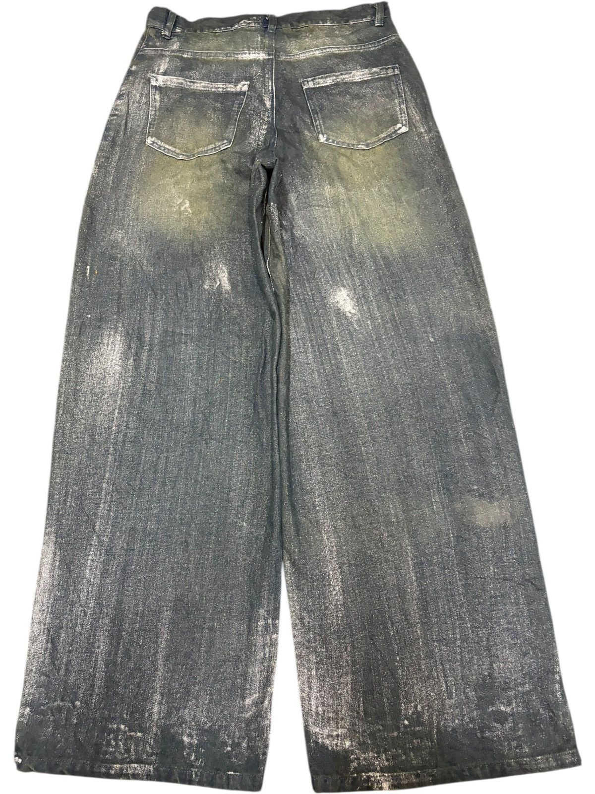 Fubu Vintage Japanese Brand Ultra Wide Baggy Jeans Size 30" / US 8 / IT 44 - 2 Thumbnail