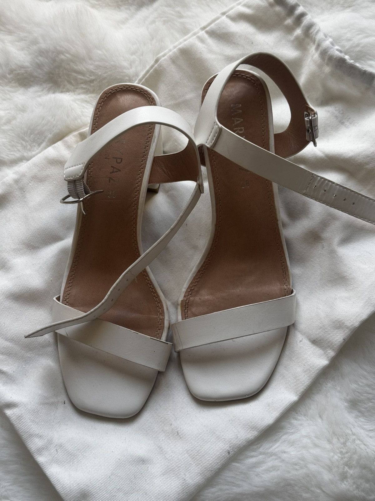 Other White heels Size US 7 / IT 37 - 1 Thumbnail