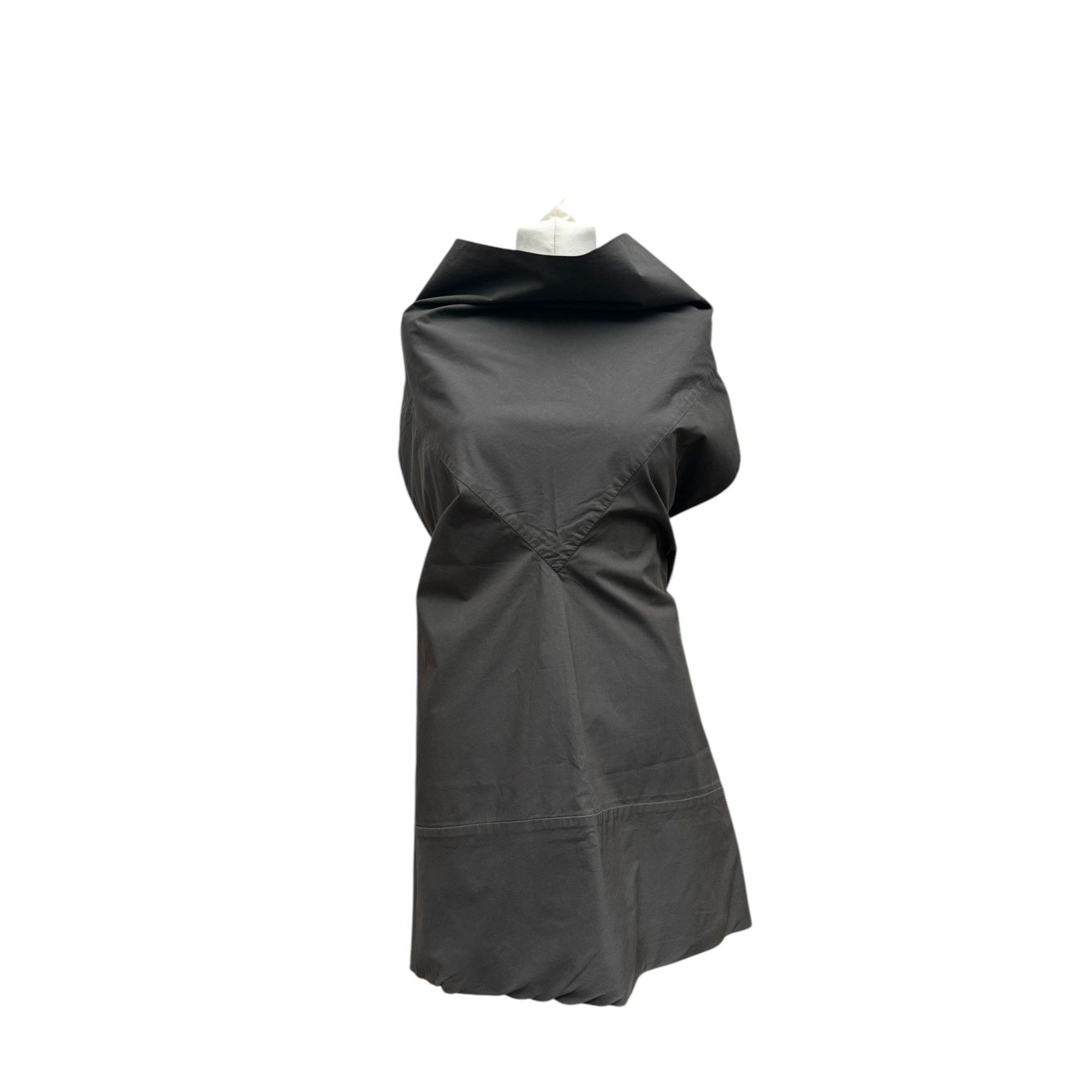 Rick Owens Dark Dust Grey Apron Size S / US 4 / IT 40 - 1 Thumbnail