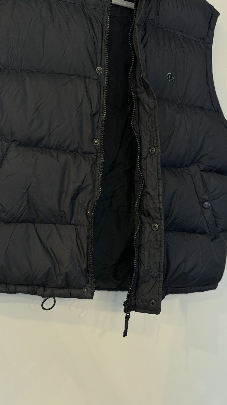 Champion Champion black puffer down vest rare vintage y2k 00s Size US XL / EU 56 / 4 - 5 Thumbnail