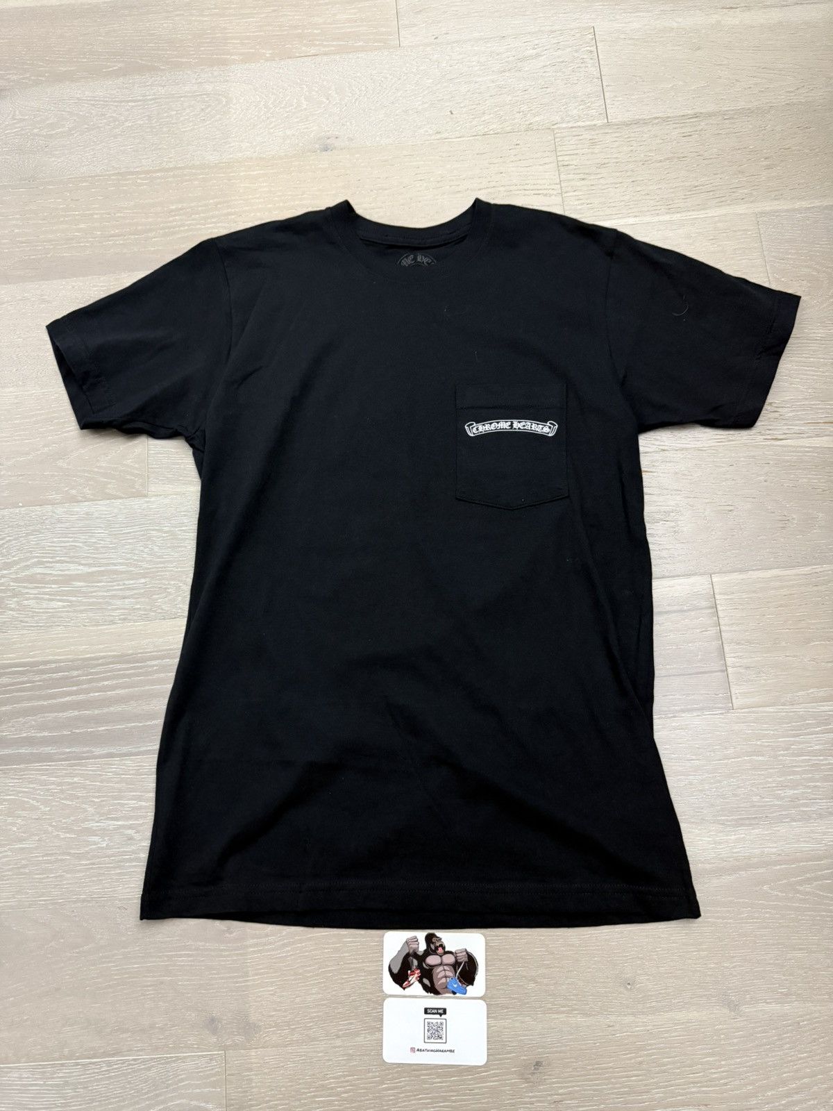 Chrome Hearts Chrome Hearts Dagger Tee 'Black' Size US M / EU 48-50 / 2 - 2 Thumbnail