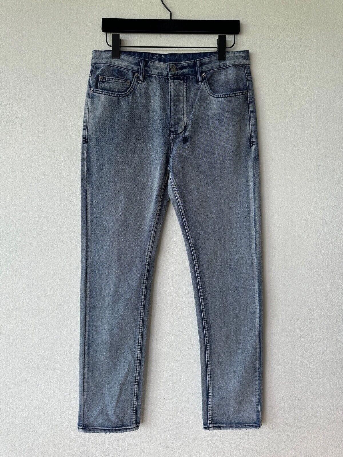 Ksubi new Ksubi mens denim jean hazlow 32 blue cobalt kolour slim Size US 32 / EU 48 - 1 Thumbnail