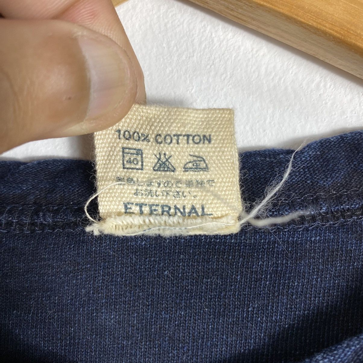 Eternal × Indigo ETERNAL INDIGO JAPAN NATURAL CONCEPT NIPPON GOD TEE Size US M / EU 48-50 / 2 - 10 Thumbnail