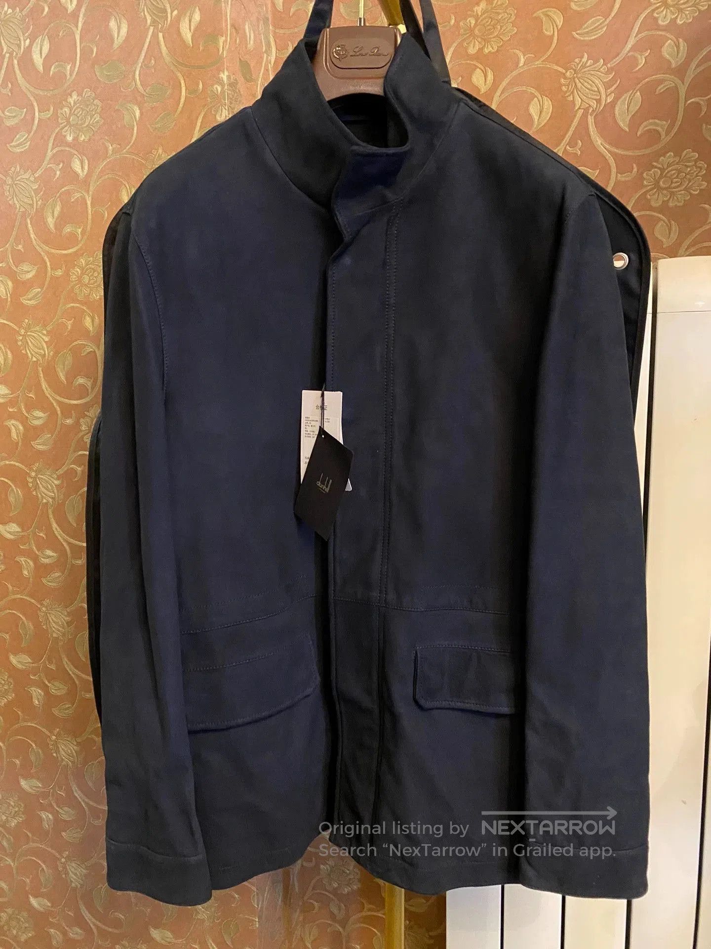 Alfred Dunhill Black Casual Jacket with Front Pockets. Size US M / EU 48-50 / 2 - 1 Thumbnail