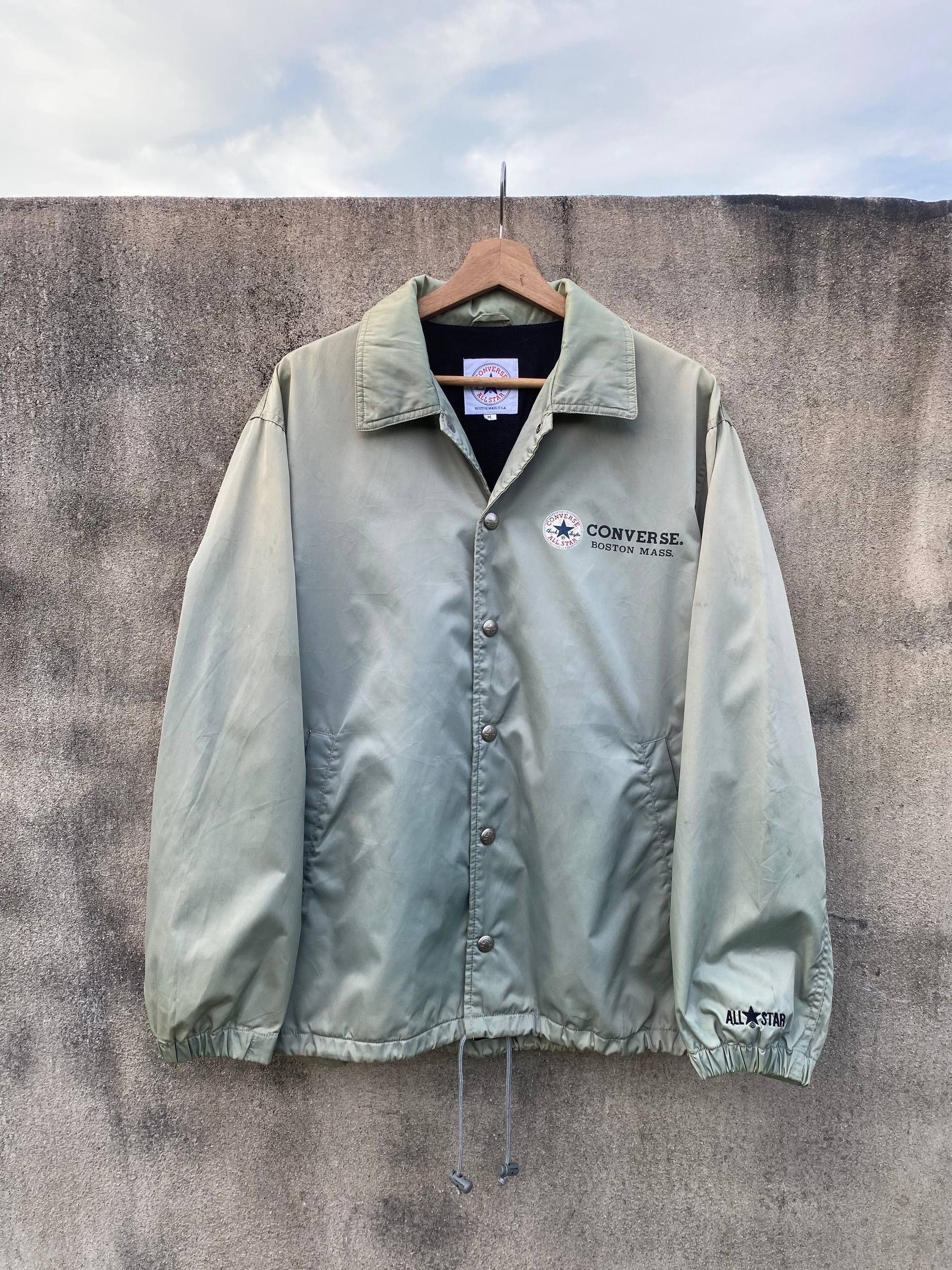 Converse Vintage Converse Coach Jacket Size US M / EU 48-50 / 2 - 2 Thumbnail