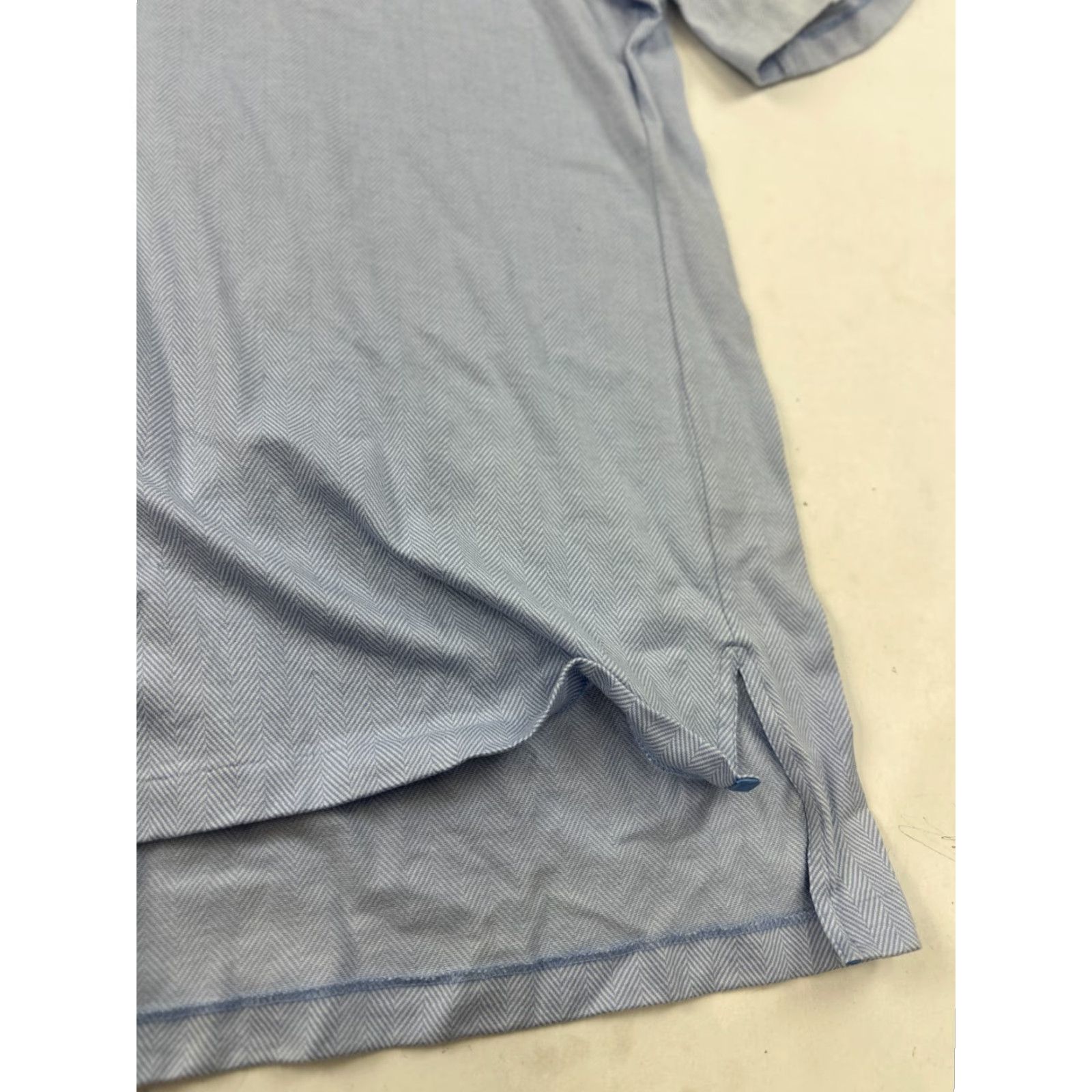 Polo Ralph Lauren Polo Ralph Lauren Polo Shirt Mens 2XL Blue Golf Pima Cotton High Low Slit Collar Shirt Size US XXL / EU 58 / 5 - 4 Thumbnail