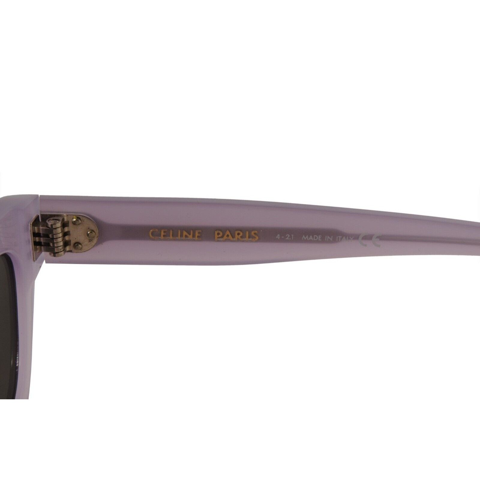 Celine CL401921 Sunglasses Purple Translucent Acetate - 02337 Size ONE SIZE - 7 Thumbnail