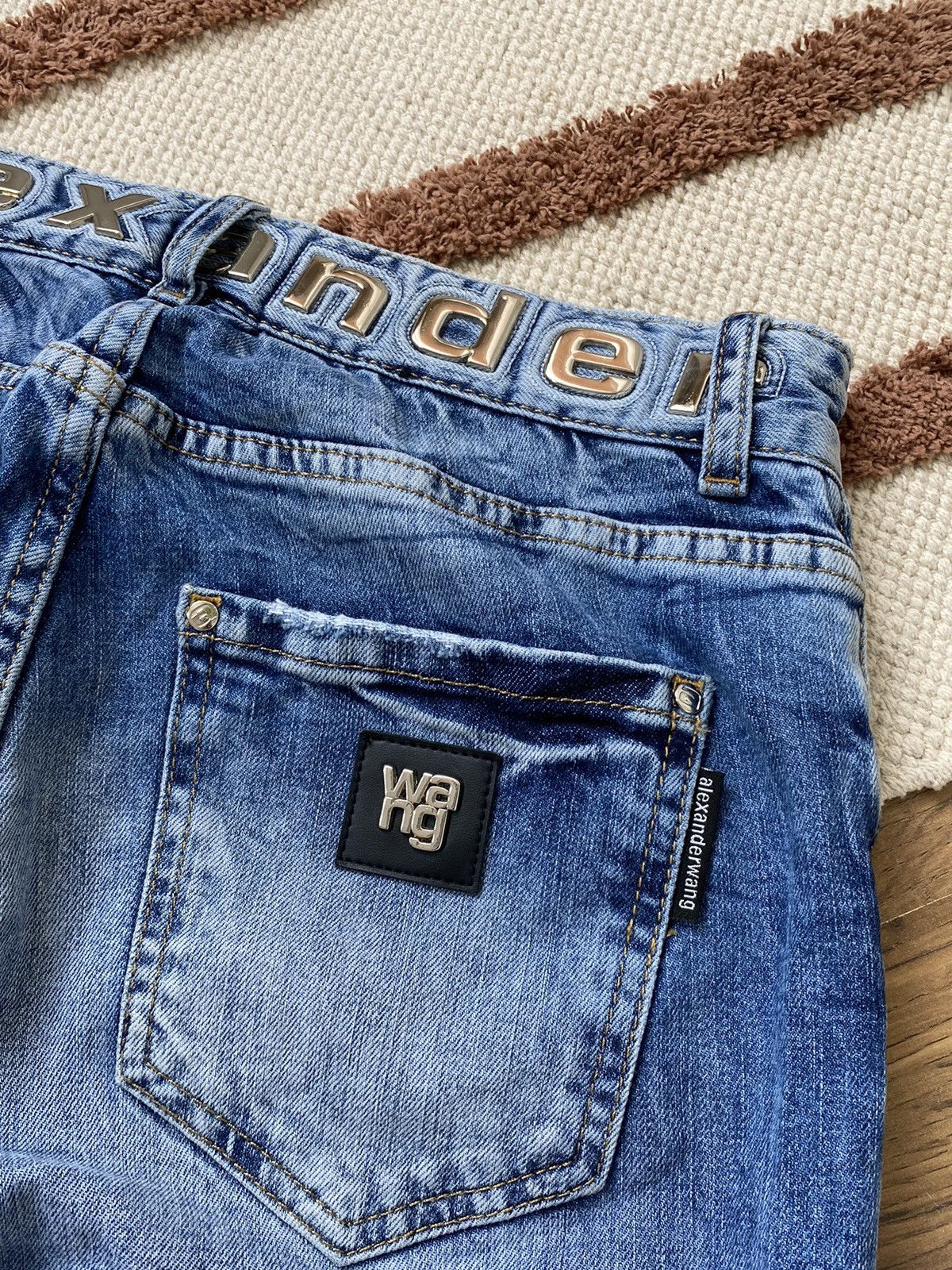 Alexander Wang ALEXANDER WANG DENIM SKINI WMNS JEANS Size 25" / US 0 / IT 36 - 8 Thumbnail