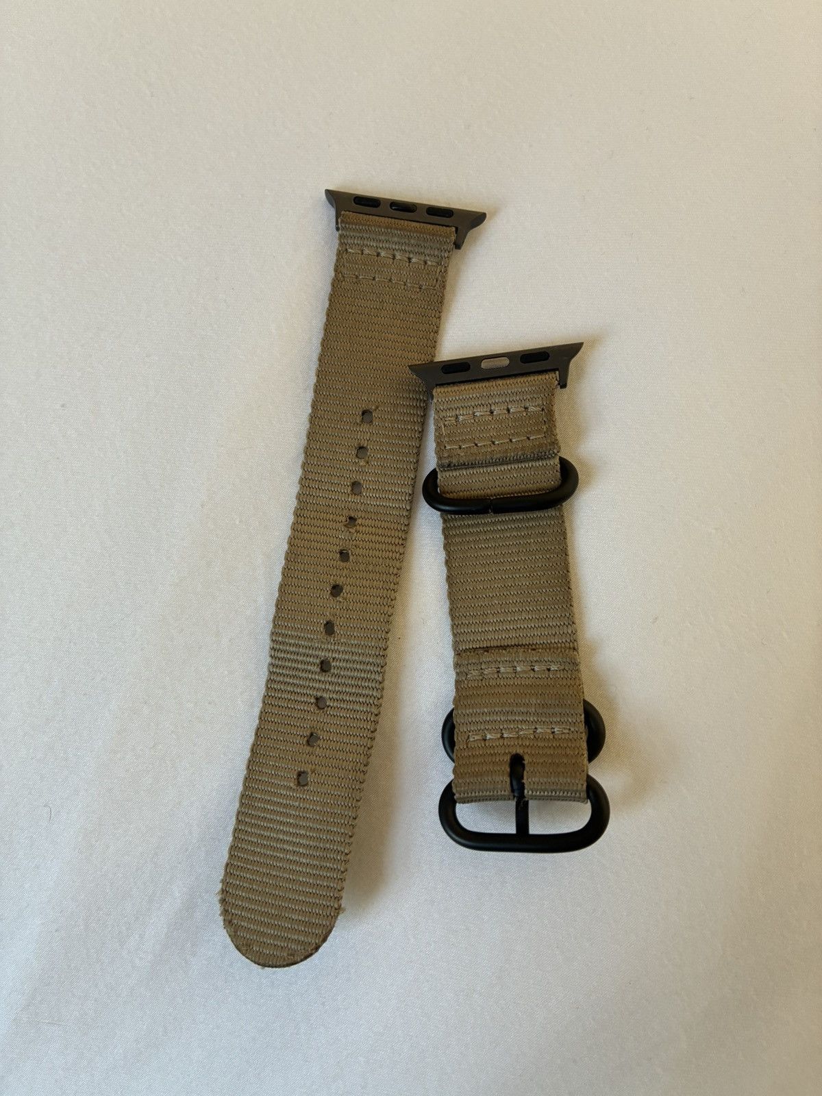 Other Carterjett Nylon Apple Watch Band Tan: 41/40/38mm Size ONE SIZE - 1 Thumbnail