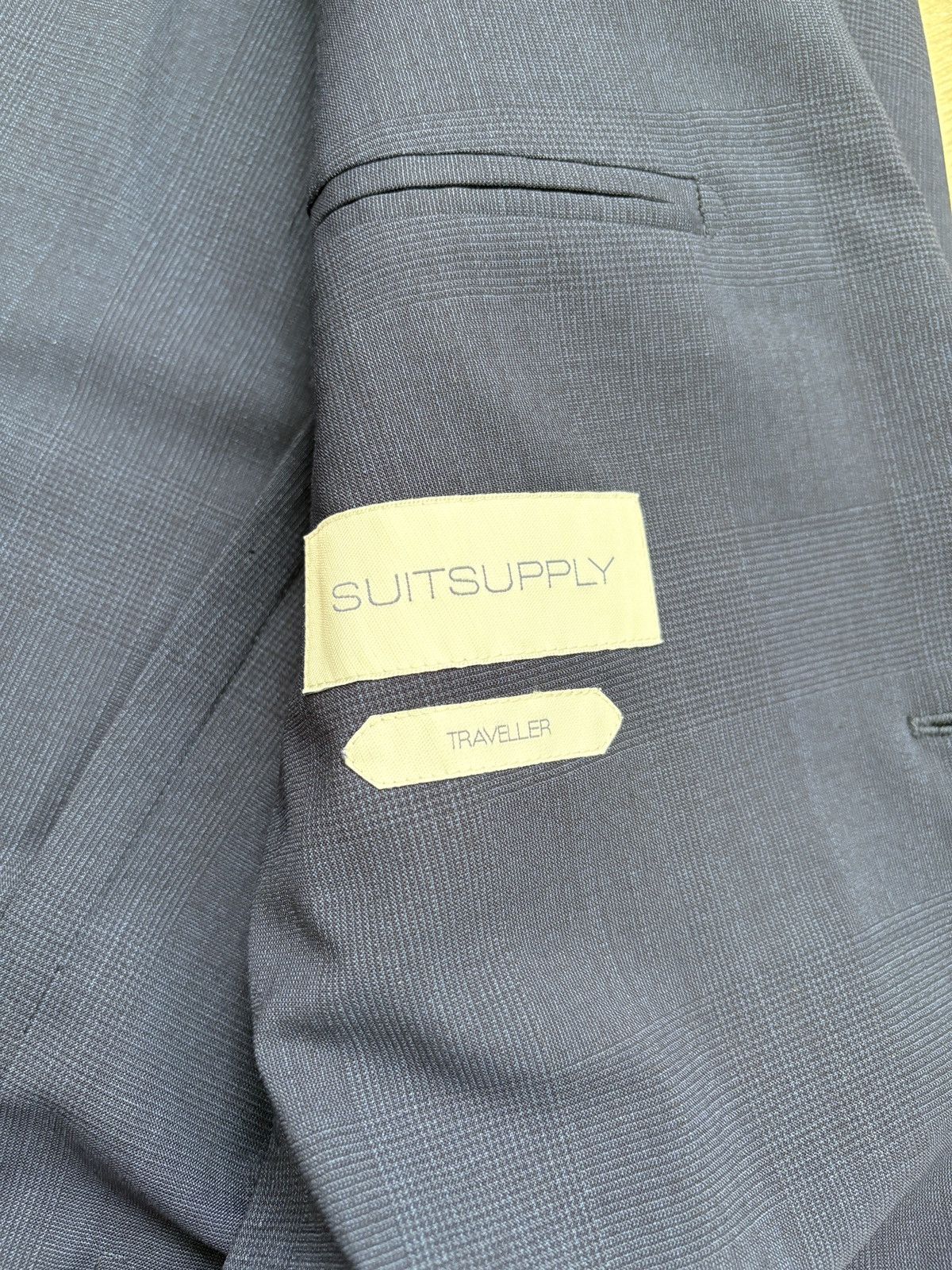 Suitsupply Suitsupply Wool Navy Havana Treveler Unlined Blazer 46 Size 46R - 3 Thumbnail