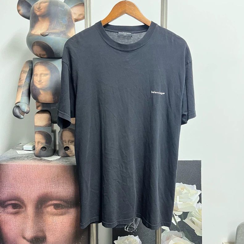 Balenciaga Balenciaga Mailbox Logo Short Sleeve - dmc Size US XS / EU 42 / 0 - 1 Thumbnail