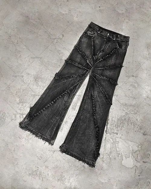 Japanese Brand Kotomi x Misa Y2k Retro Oversized Punk Retro Hip Hop Jeans Size US 38 / EU 54 - 6 Thumbnail