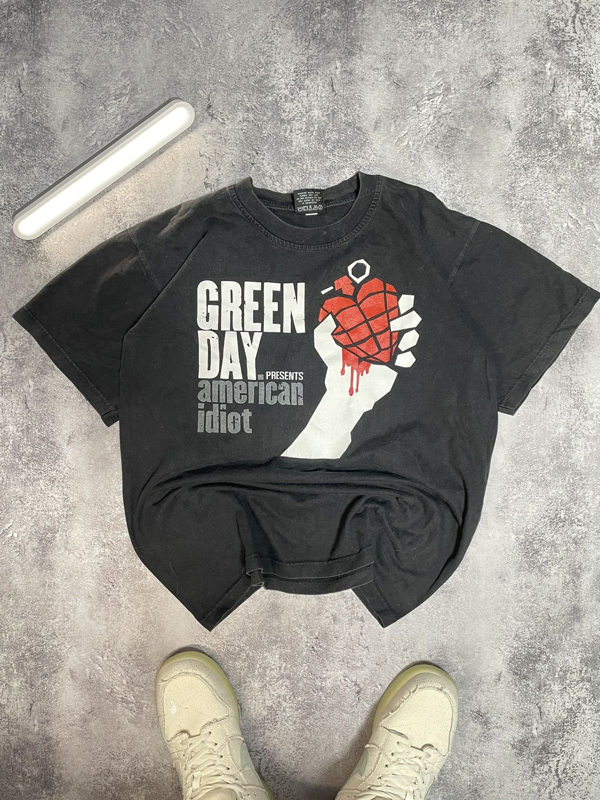 Band Tees Vtg Green Day American Idiot Tour T-Shirt L Size US L / EU 52-54 / 3 - 1 Thumbnail