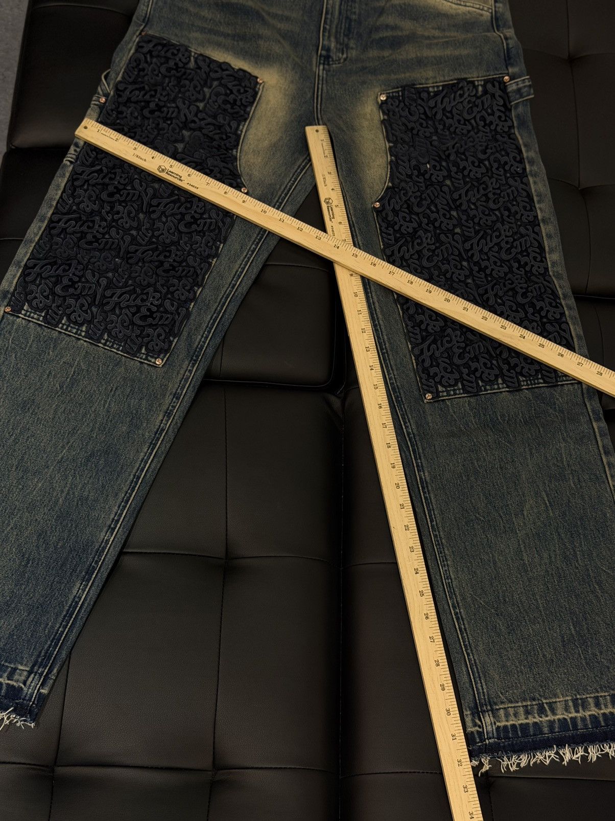 Other Fuck EM Denim Pants Dark Blue Size (36) Size US 36 / EU 52 - 13 Thumbnail
