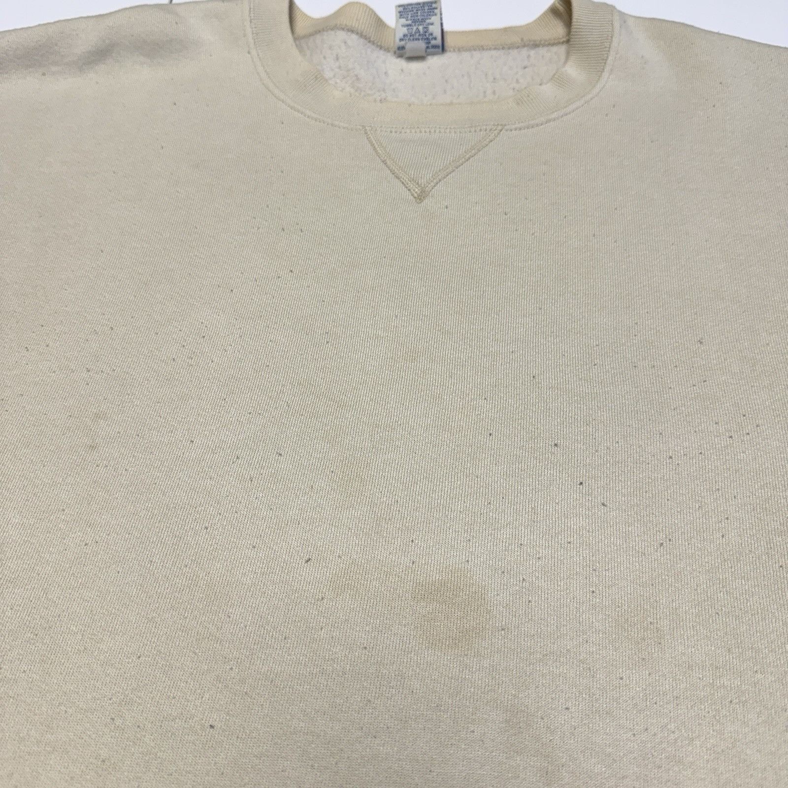 Russell Athletic Vintage Russell Athletic Sweatshirt Mens 2XL Beige Cream Cre Size US XXL / EU 58 / 5 - 4 Thumbnail