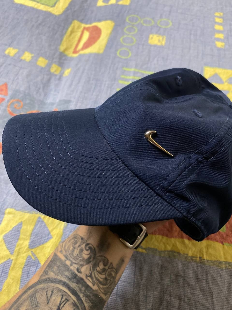 Nike Y2K Vintage Nike Logo Cap Streetwear Rare Hat Size ONE SIZE - 7 Thumbnail