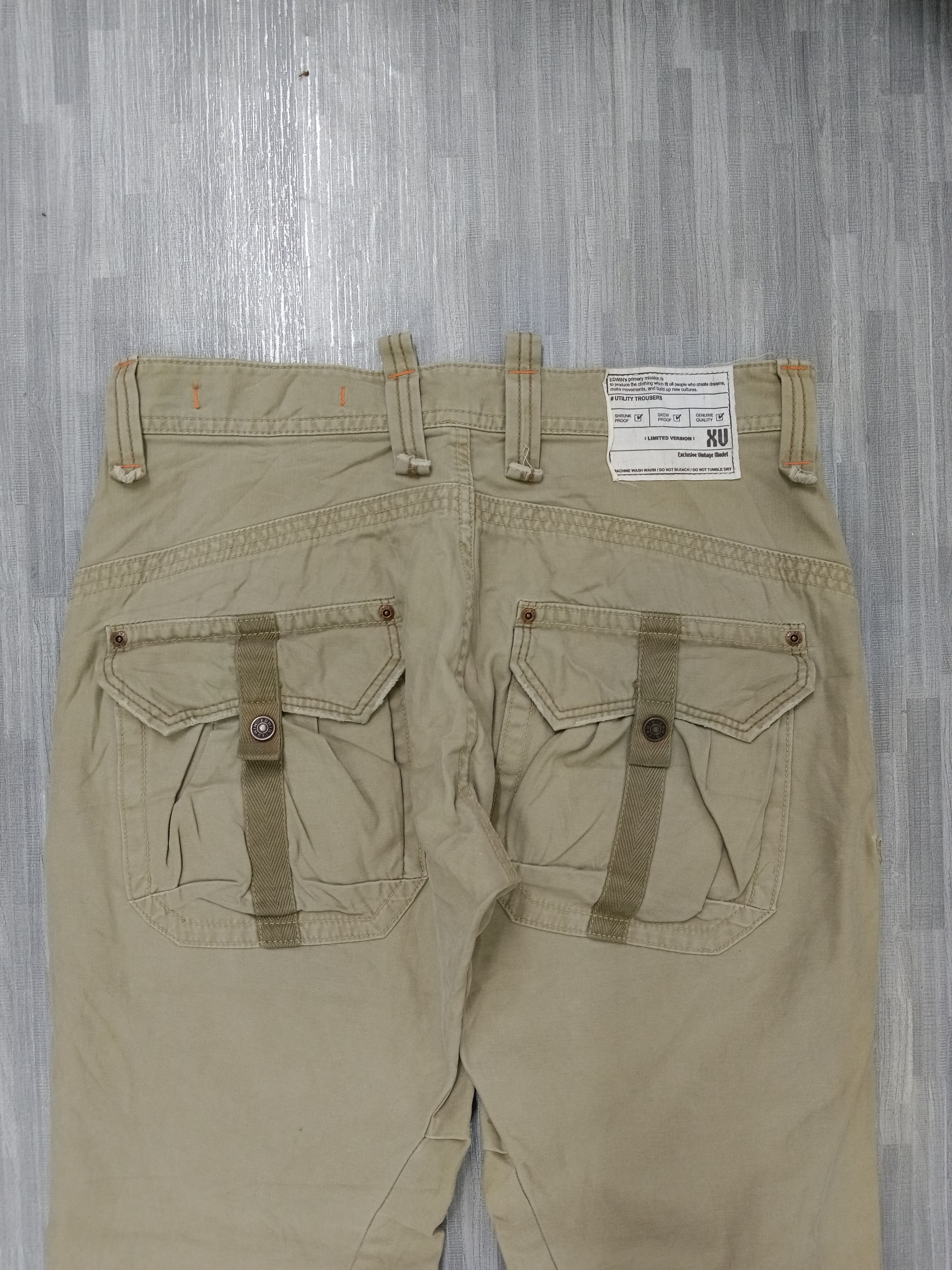 Edwin FLARE TACTICAL POCKET EDWIN EXCLUSIVE VINTAGE MODEL Size US 32 / EU 48 - 5 Thumbnail