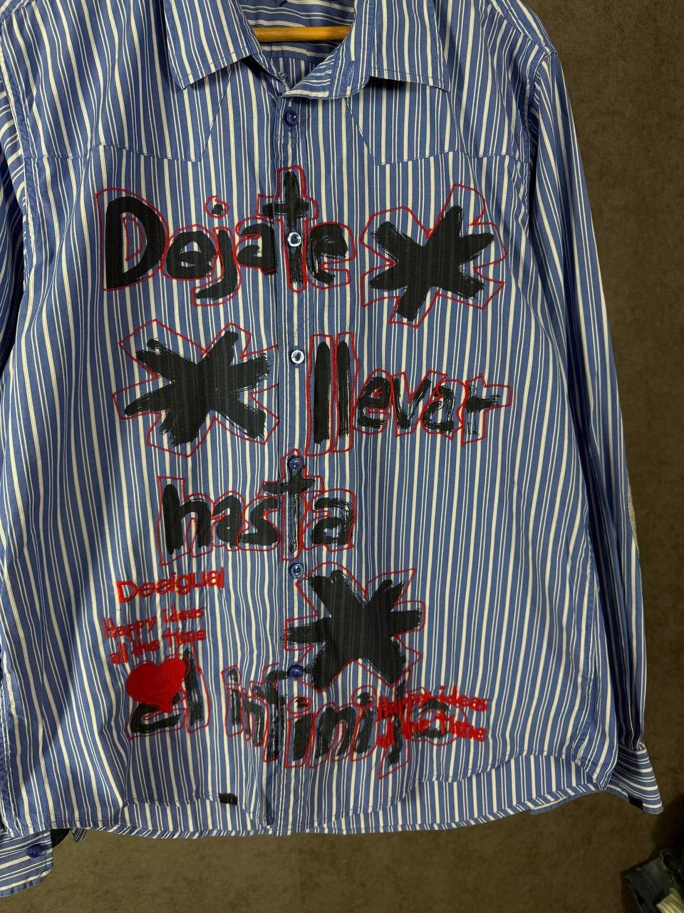 Desigual Desigual art crazy designer shirt Size US XXL / EU 58 / 5 - 3 Thumbnail