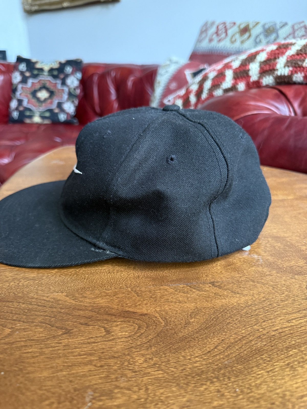 Nike Vintage 90s Nike Swoosh Embroidered Snapback Hat Size ONE SIZE - 4 Thumbnail