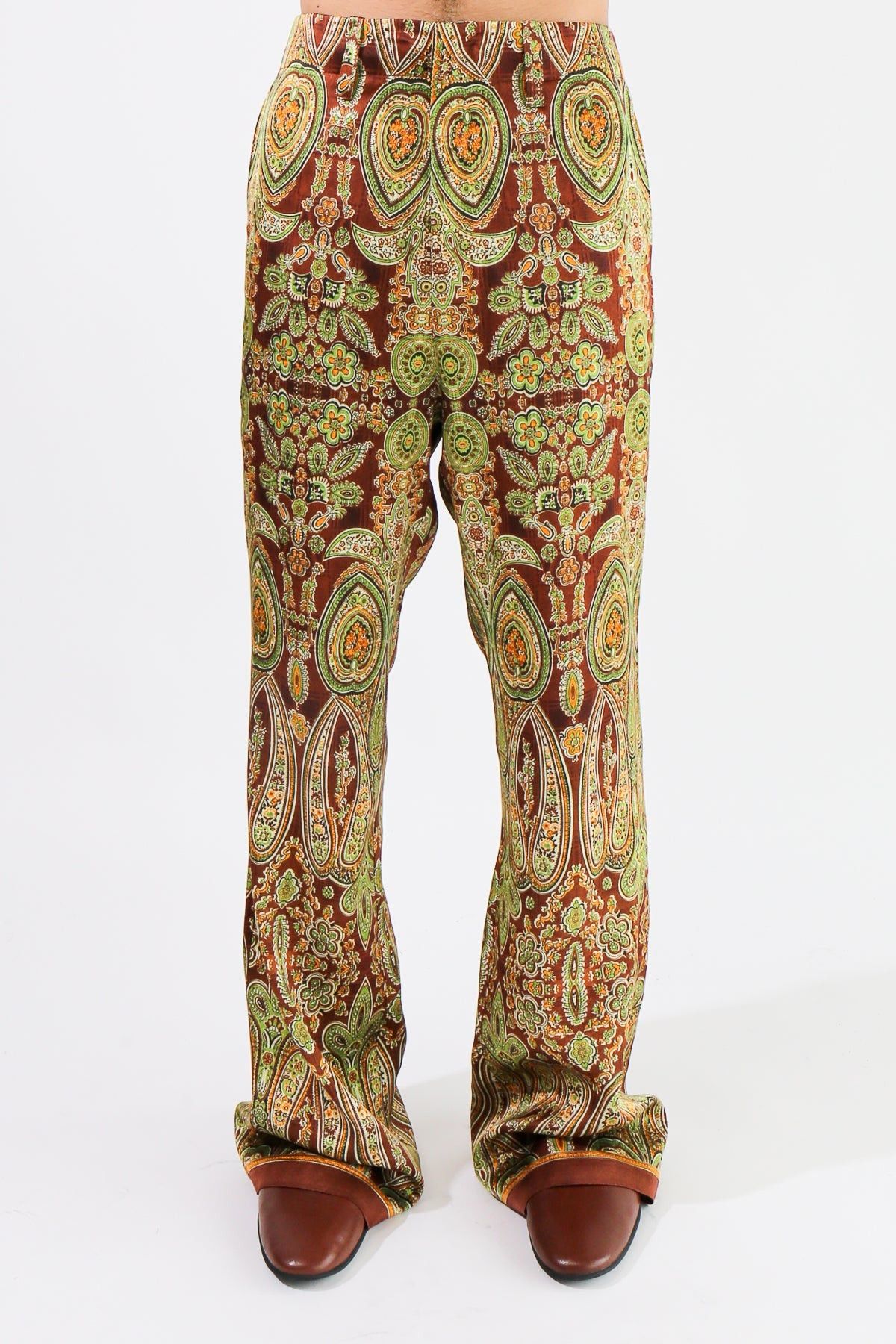 Amiri TAPESTRY FLARE TROUSERS Size US 33 - 1 Thumbnail
