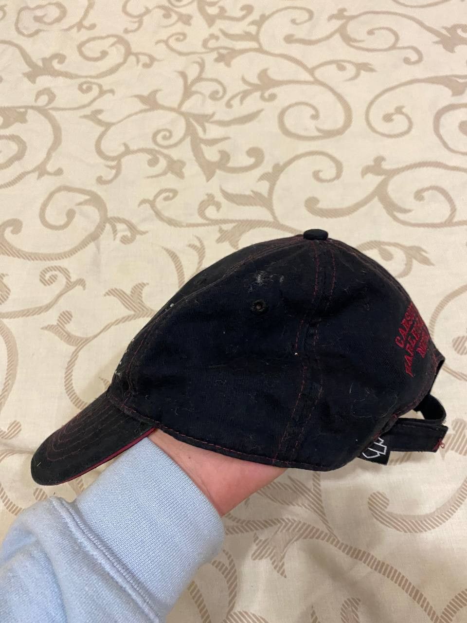 Harley Davidson Harley-Davidson Motorcycles Embroidered Black Dad Cap Hat Size ONE SIZE - 6 Thumbnail