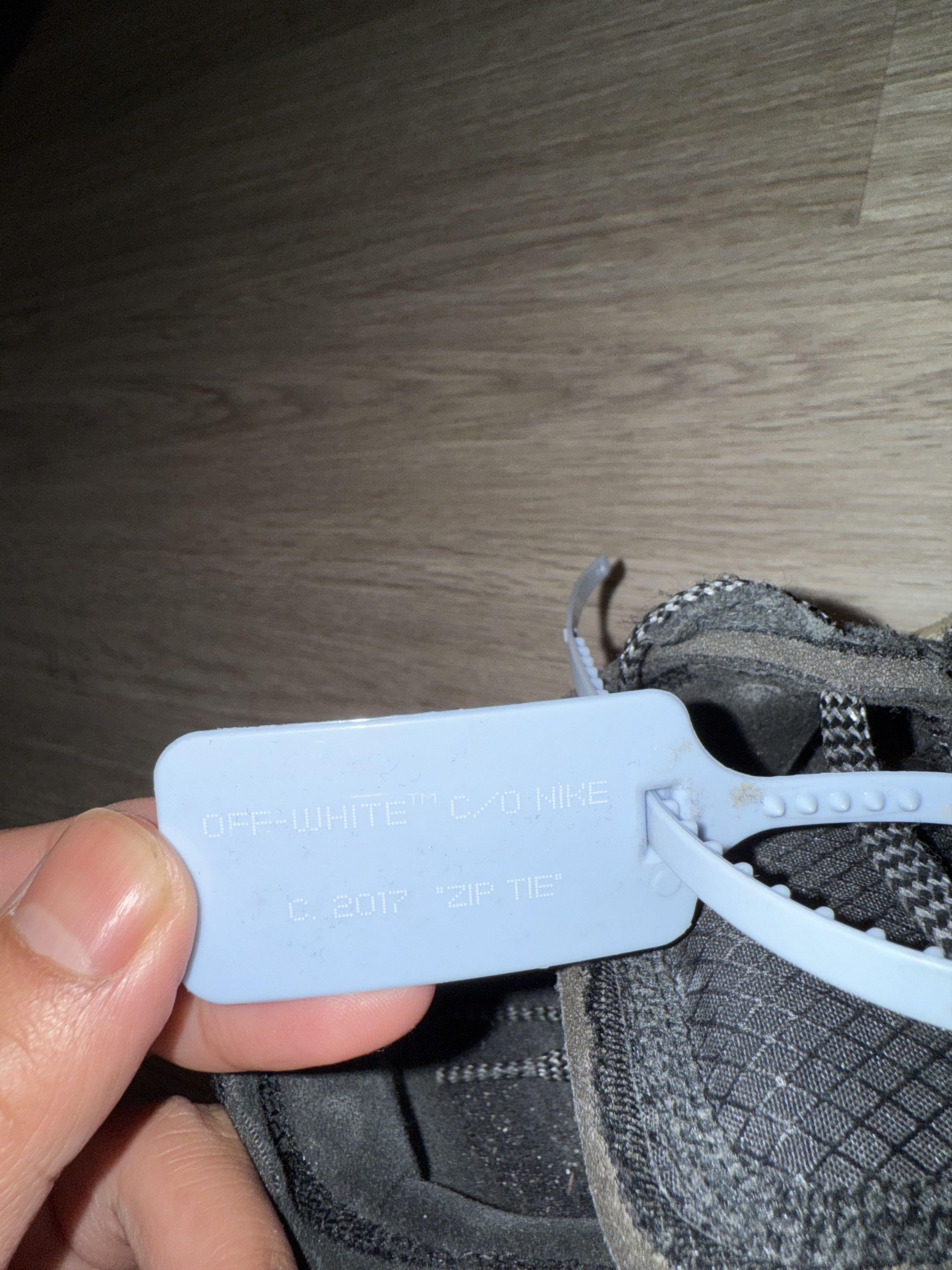 Nike × Off-White × Virgil Abloh Black Off White Air Force 1 Size US 8 / EU 41 - 7 Thumbnail