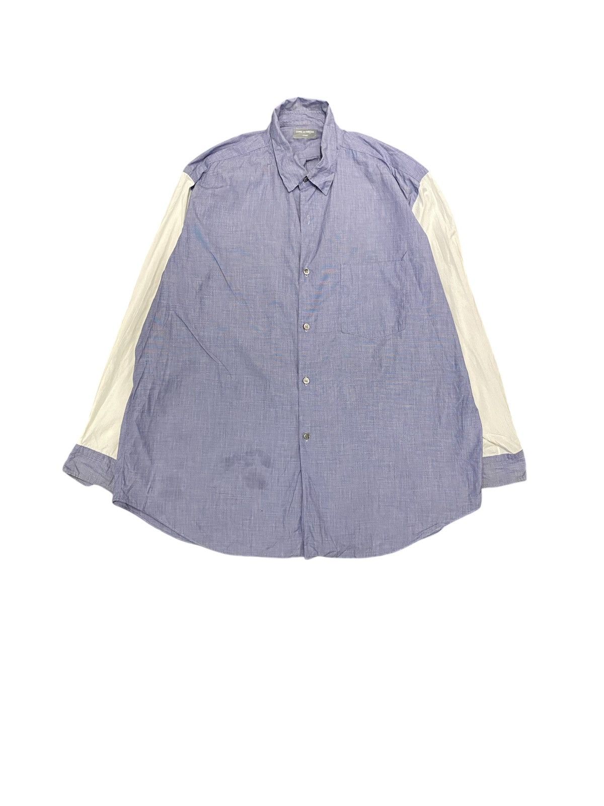 Comme des Garcons Homme 1990s CDG homme 2 tones button up Size US L / EU 52-54 / 3 - 1 Thumbnail