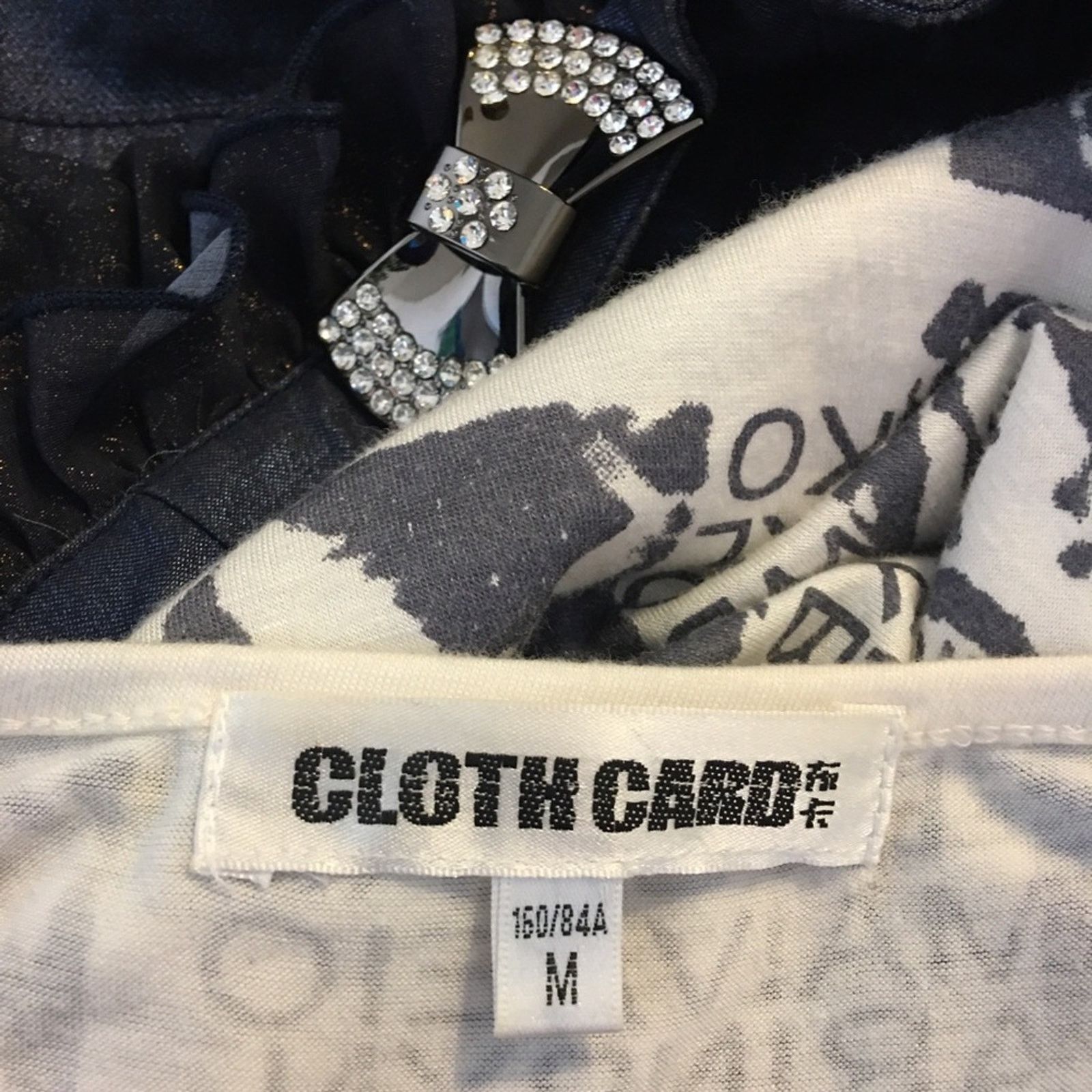 Other Cloth Card dark blue jean skirt one piece dress Size M / US 6-8 / IT 42-44 - 8 Thumbnail