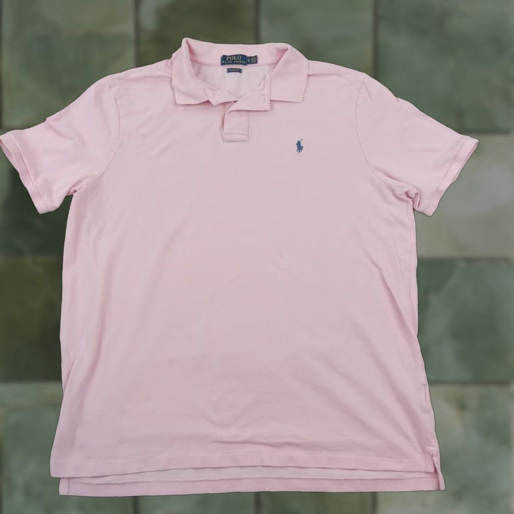 Ralph Lauren Polo Ralph Lauren Shirt Mens XL Pink Short Sleeve Classic Fit Golf Casual Logo Size US XL / EU 56 / 4 - 1 Thumbnail