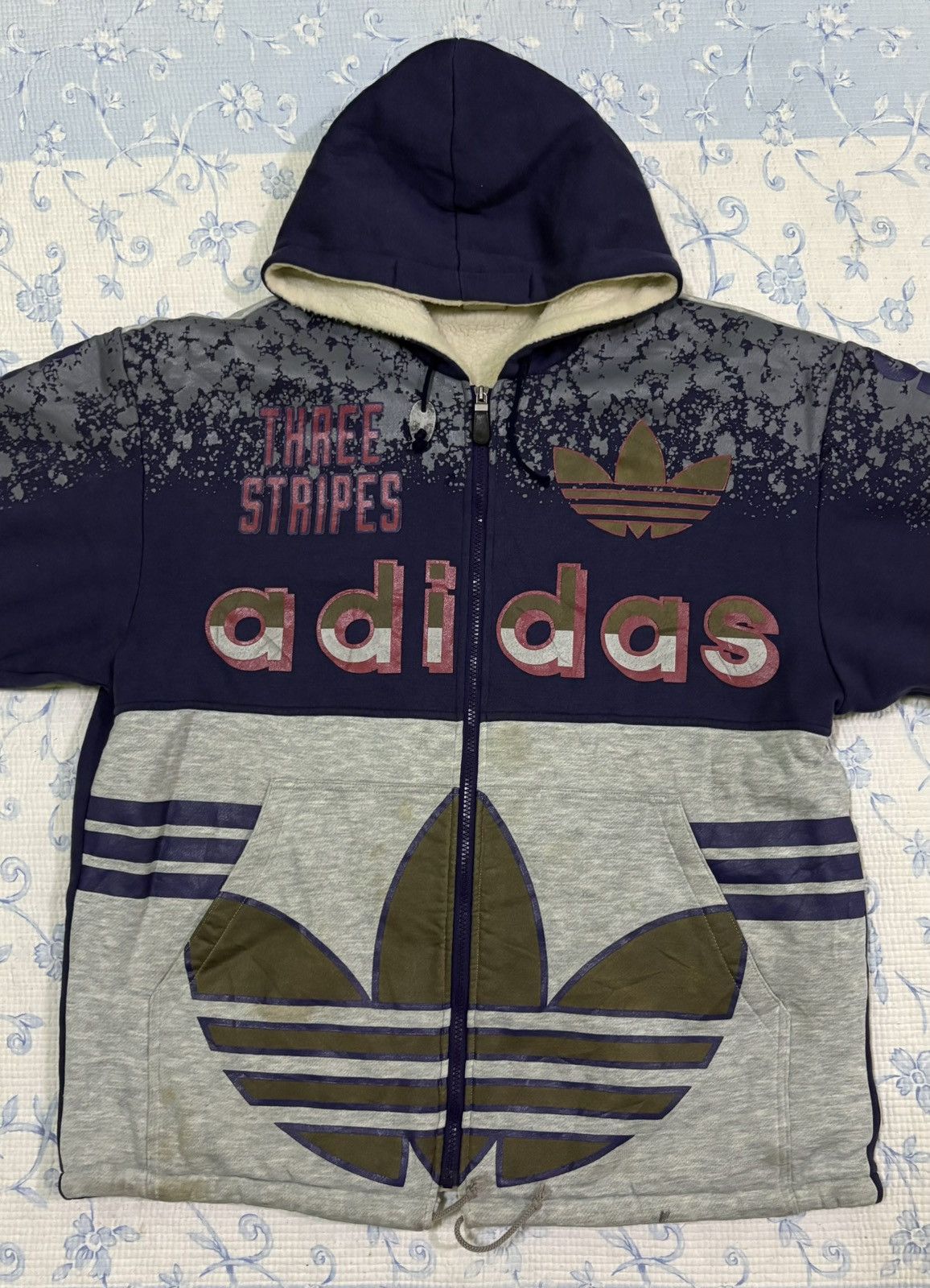 Adidas Adidas Zipper Hoodie Jacket Size US M / EU 48-50 / 2 - 4 Thumbnail